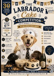 cake competition poster